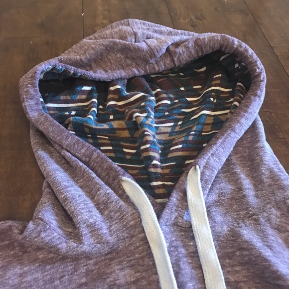 Boys Mauve Bluenotes Long Sleeve Hoodie Top - Picture 11 of 12